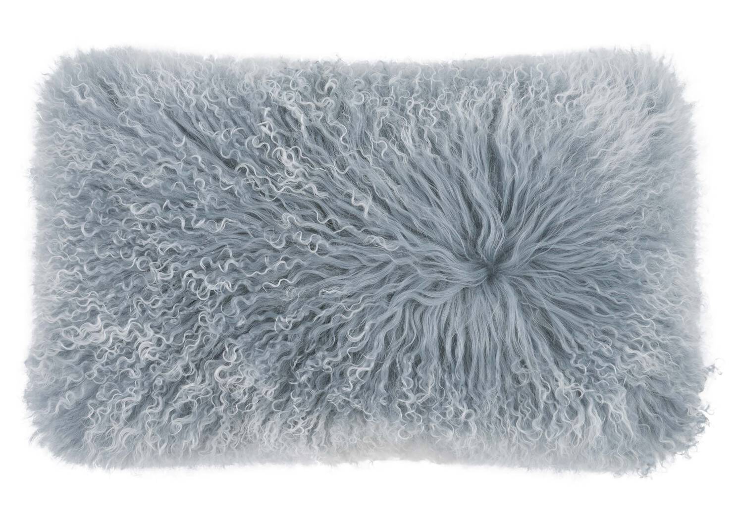 Mongolian Snowy Toss 12x22 Dusty Blue