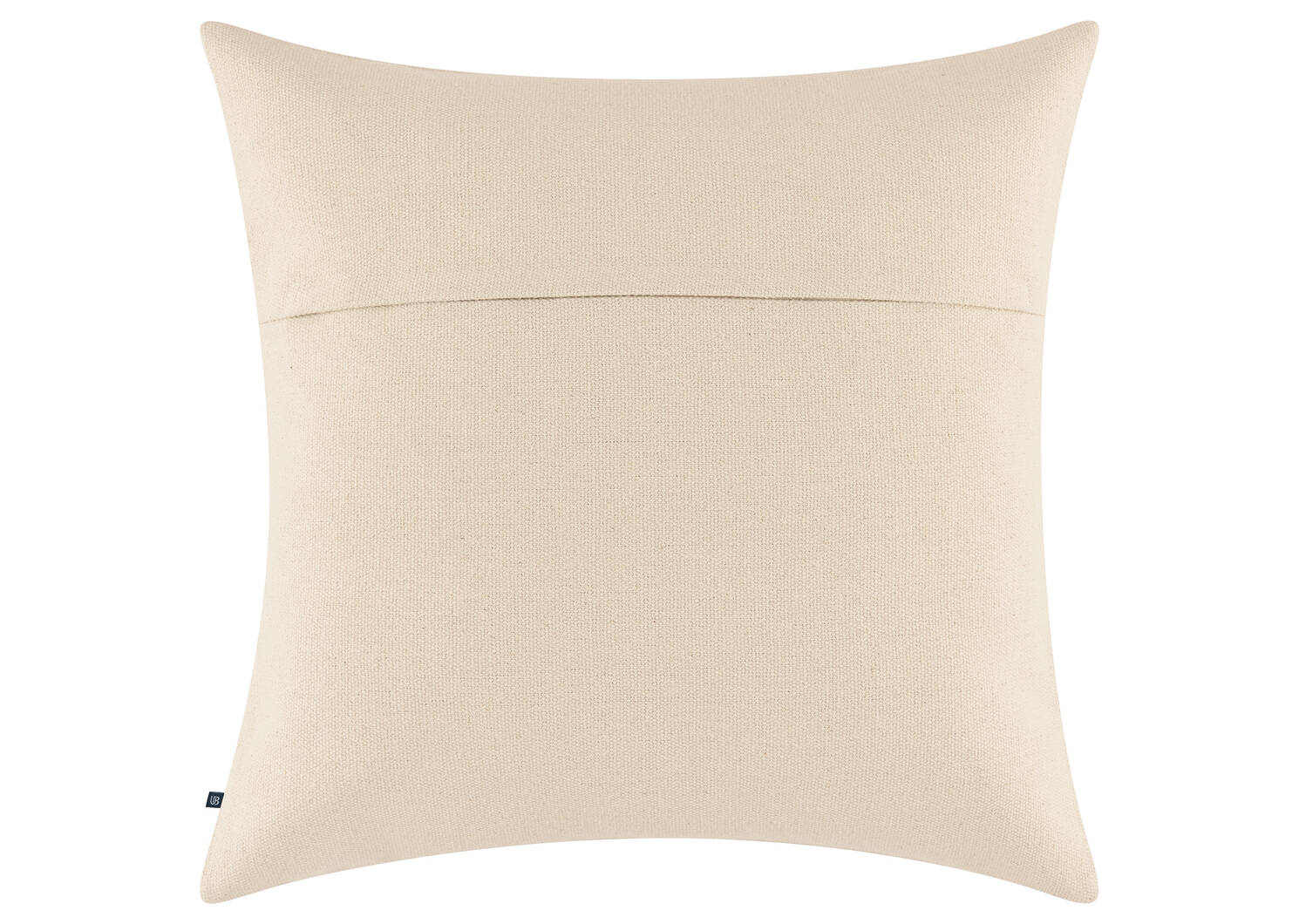 Layla Cotton Pillow 20x20 Ivory/Grey
