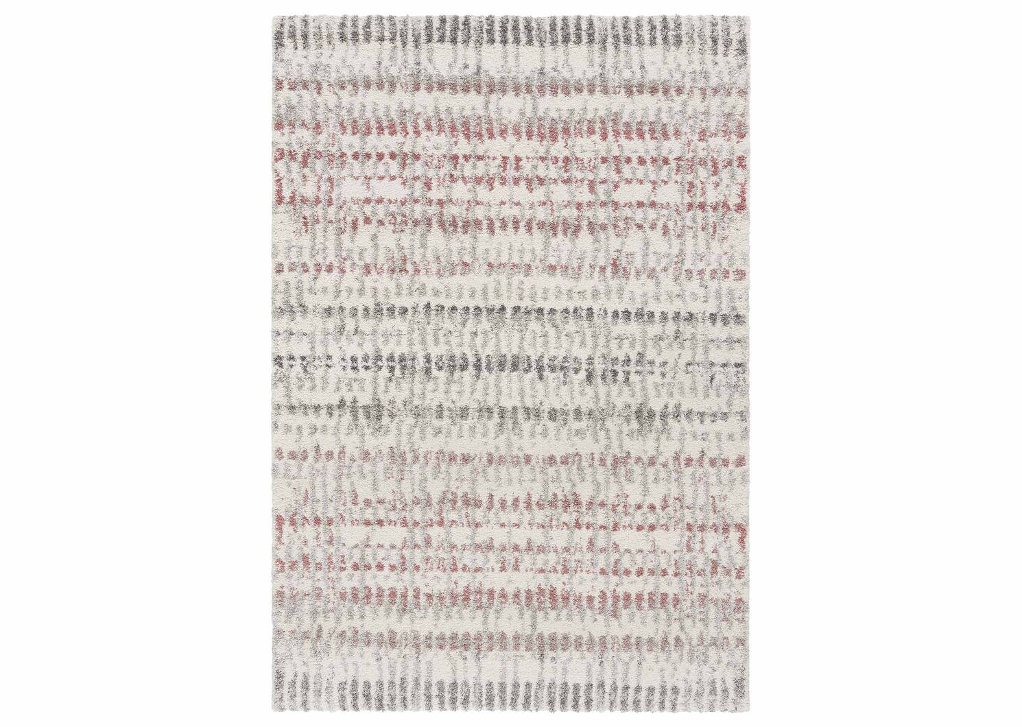 Nicolet Rug 63x90 Blush/Grey/Ivory