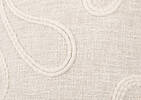 Coussin en coton Elisa 20x20 ivoire