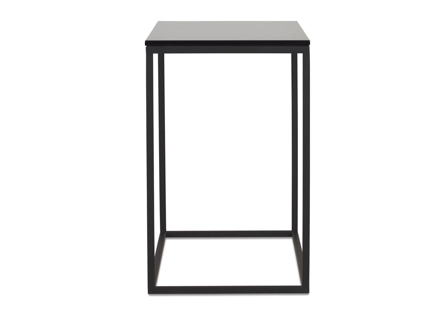 Duet Narrow Side Table -Smoke