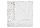 Alpine Faux Fur Throw Snow Leopard