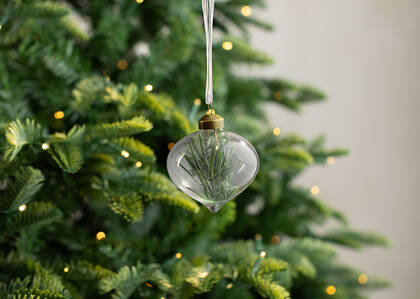 Pine Branch Onion Ornament