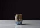 Verre court Rhapsody brunante/bleu