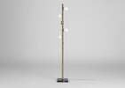 Leary LED Floor Lamp Brass