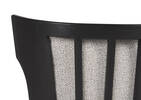 Fauteuil Tisdale Noir -Halo cailloux