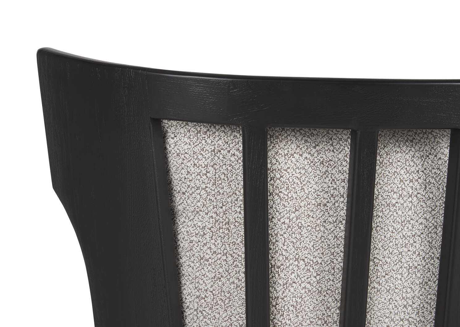 Fauteuil Tisdale Noir -Halo cailloux