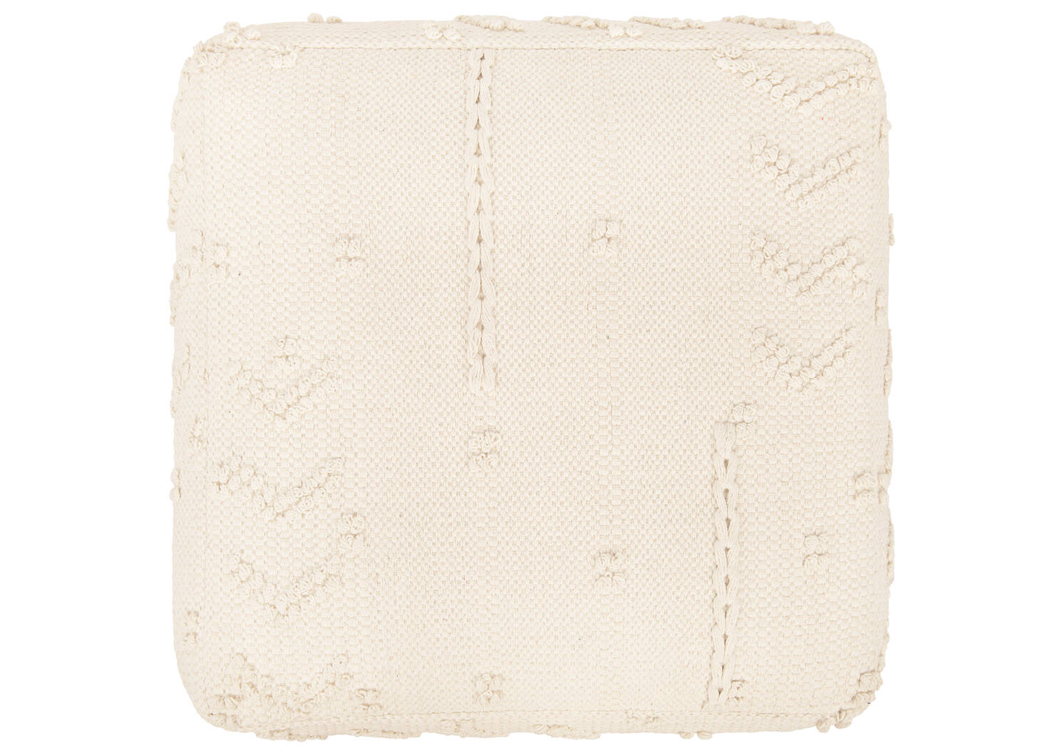 Birgitte Cotton Pouf Natural