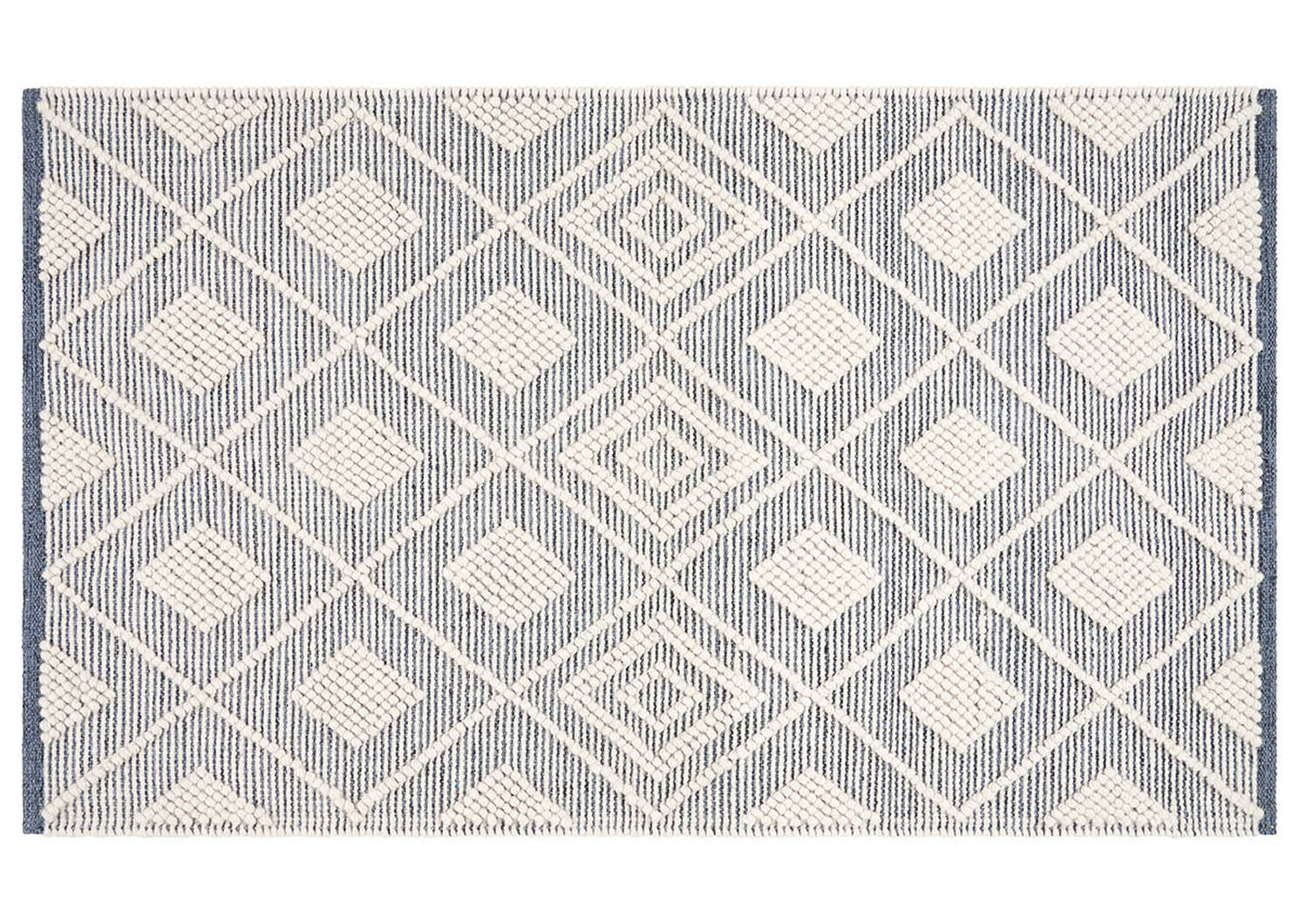 Olympia Accent Rug 36x60 Navy/Ivory