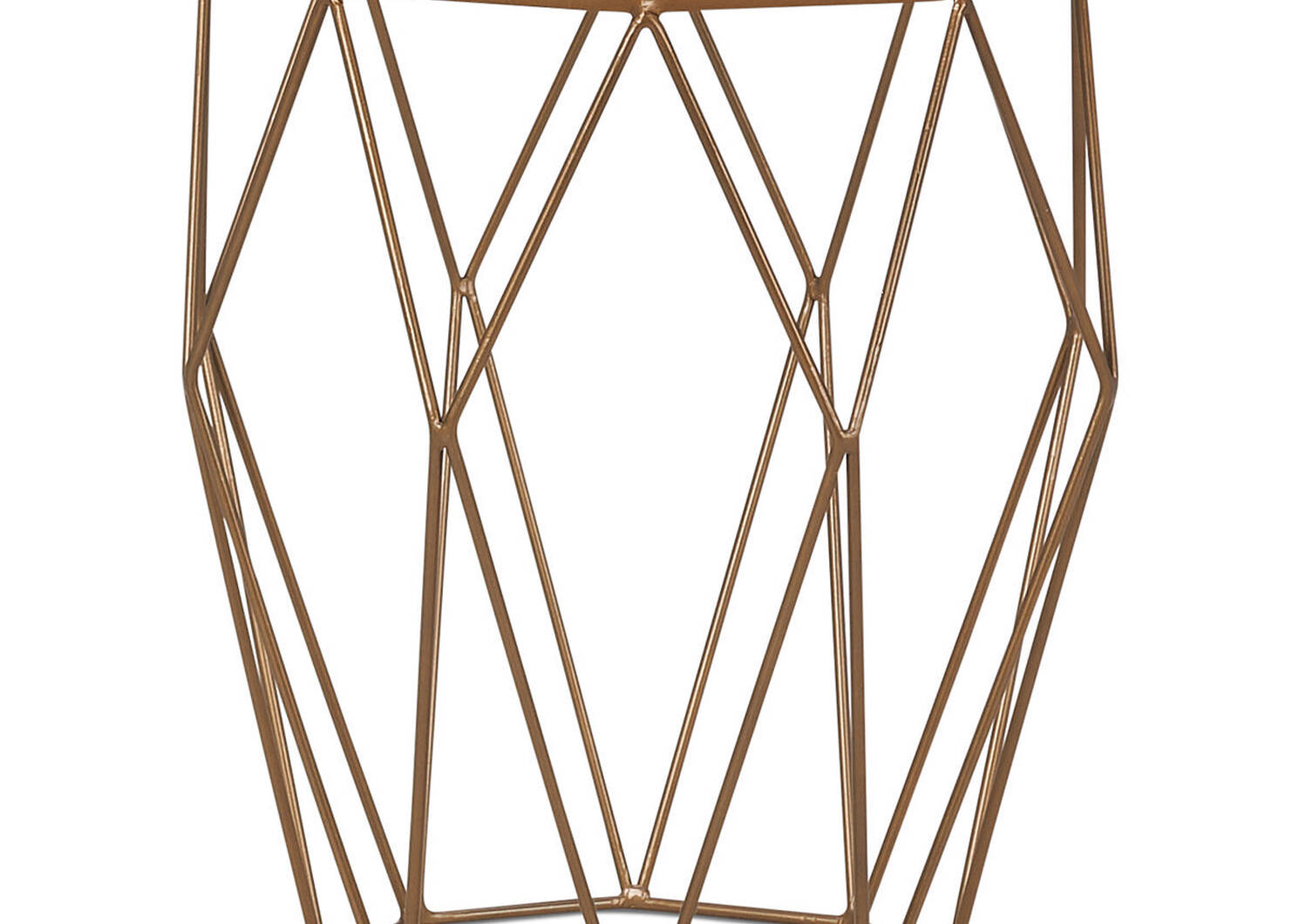 Stella Side Table -Brass