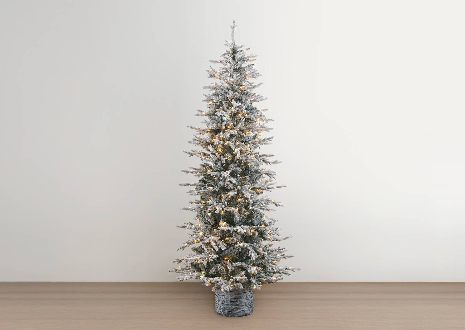 Sapin enneigé pré-illuminé Flurry 7 pi