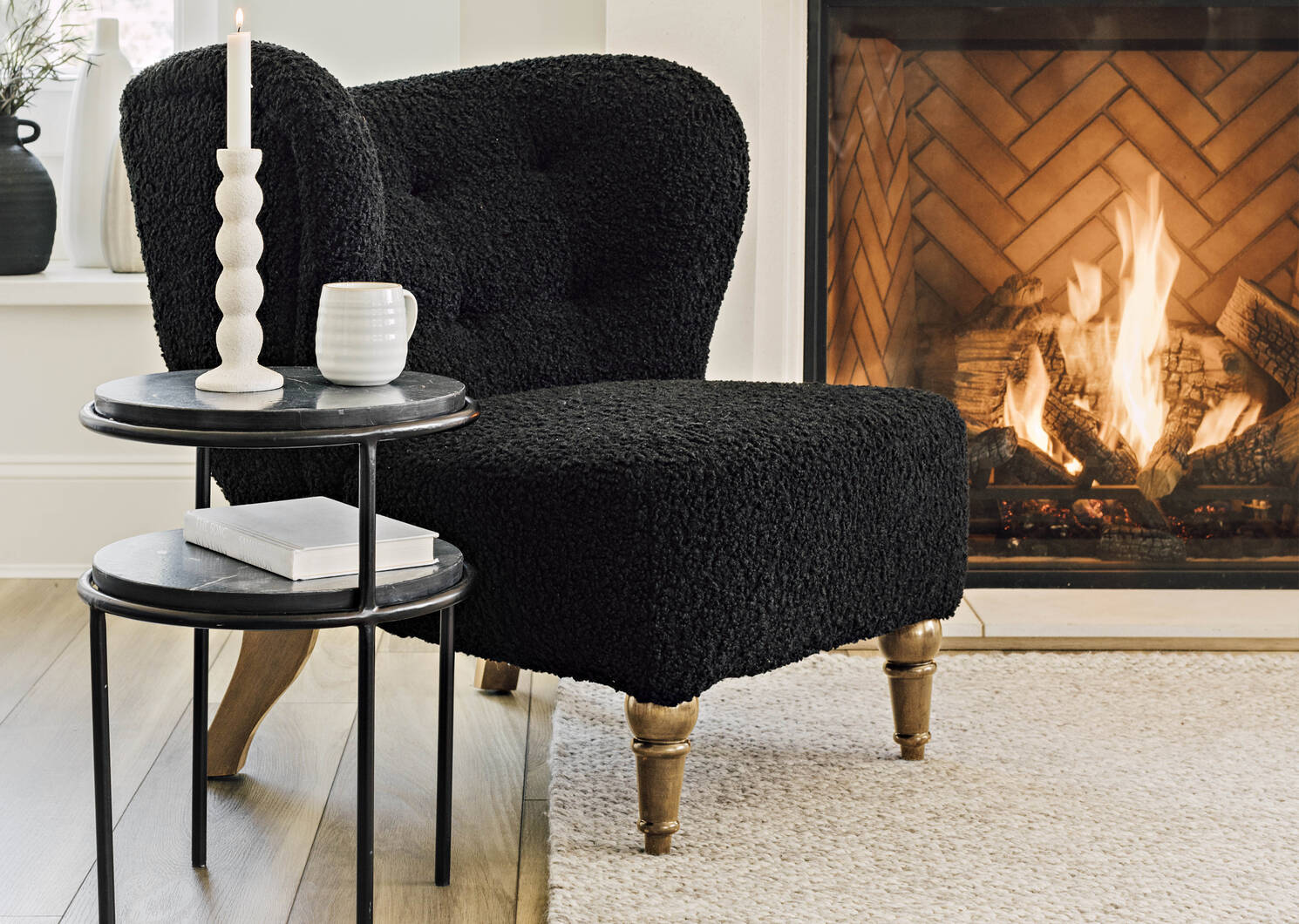 Karlstad Accent Table -Lima Thunder