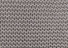 Jeté en coton Pederson gris pâle