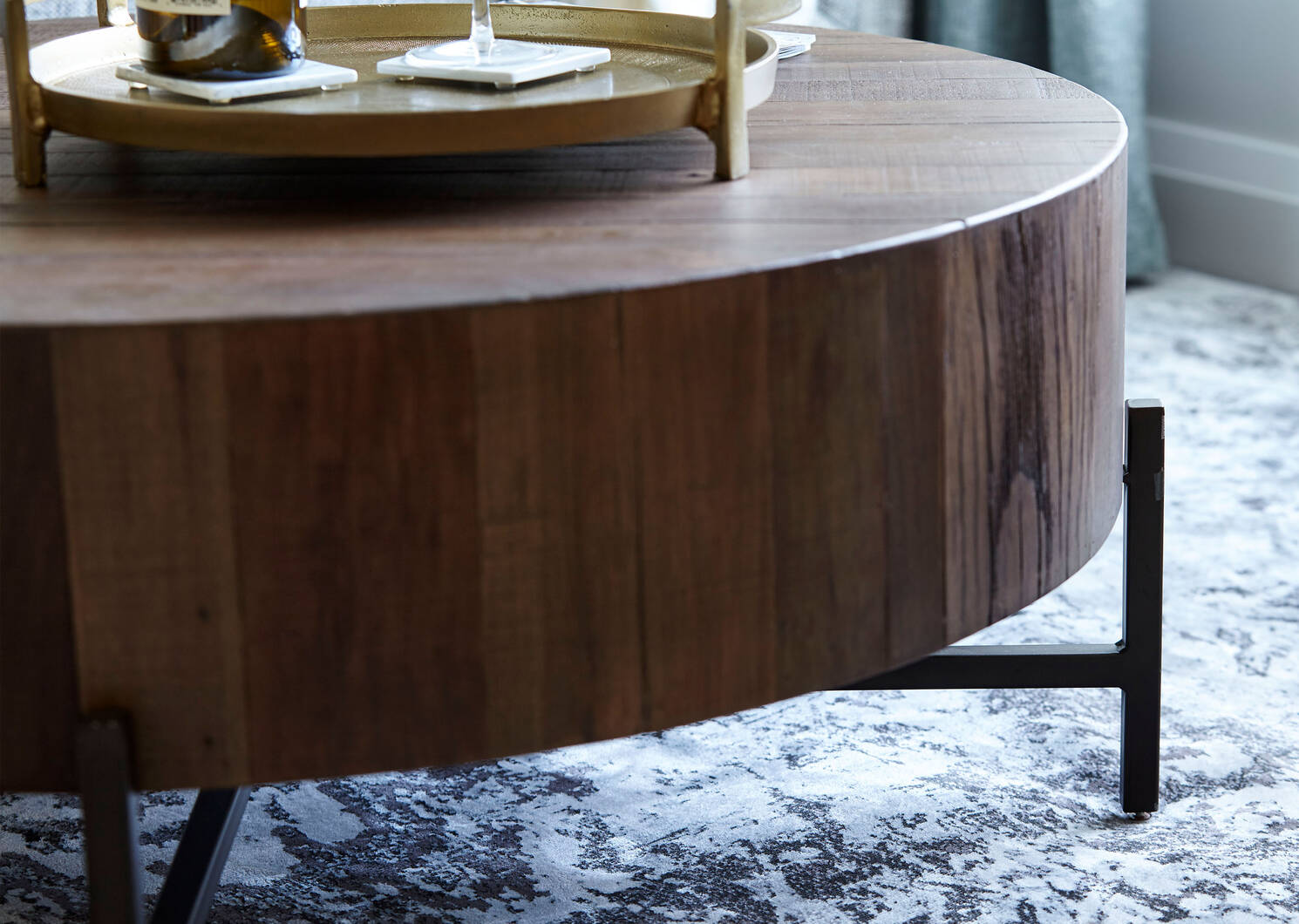 Atwell Coffee Table -Lowry Nutmeg