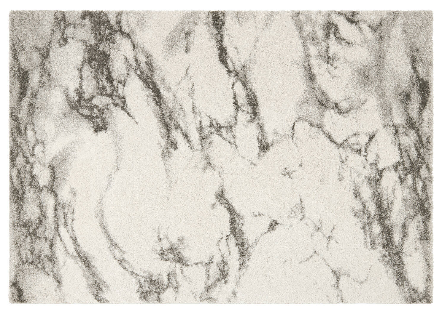 Carrara Rug 94x130 Ivory/Grey