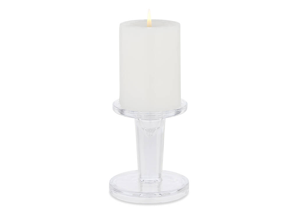Petit porte-pilier Alise transparent