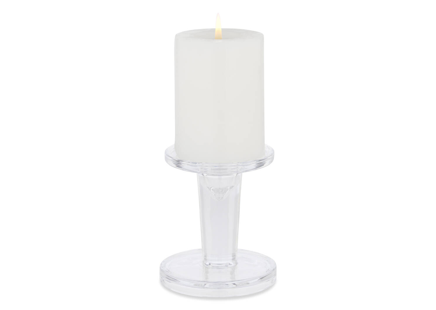 Alise Candle Holder Small Clear
