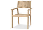 Dario Outdoor Dining Chair -Natural