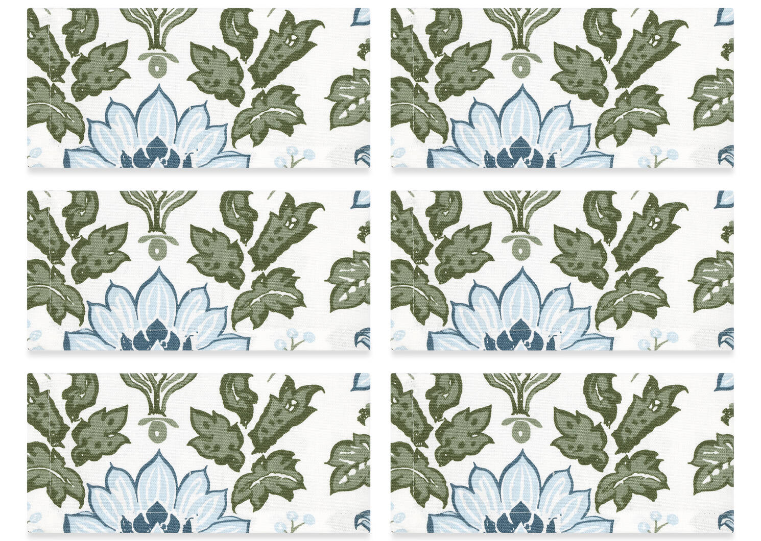 Palo Alto Napkins Set of 6 Ivory/Multi