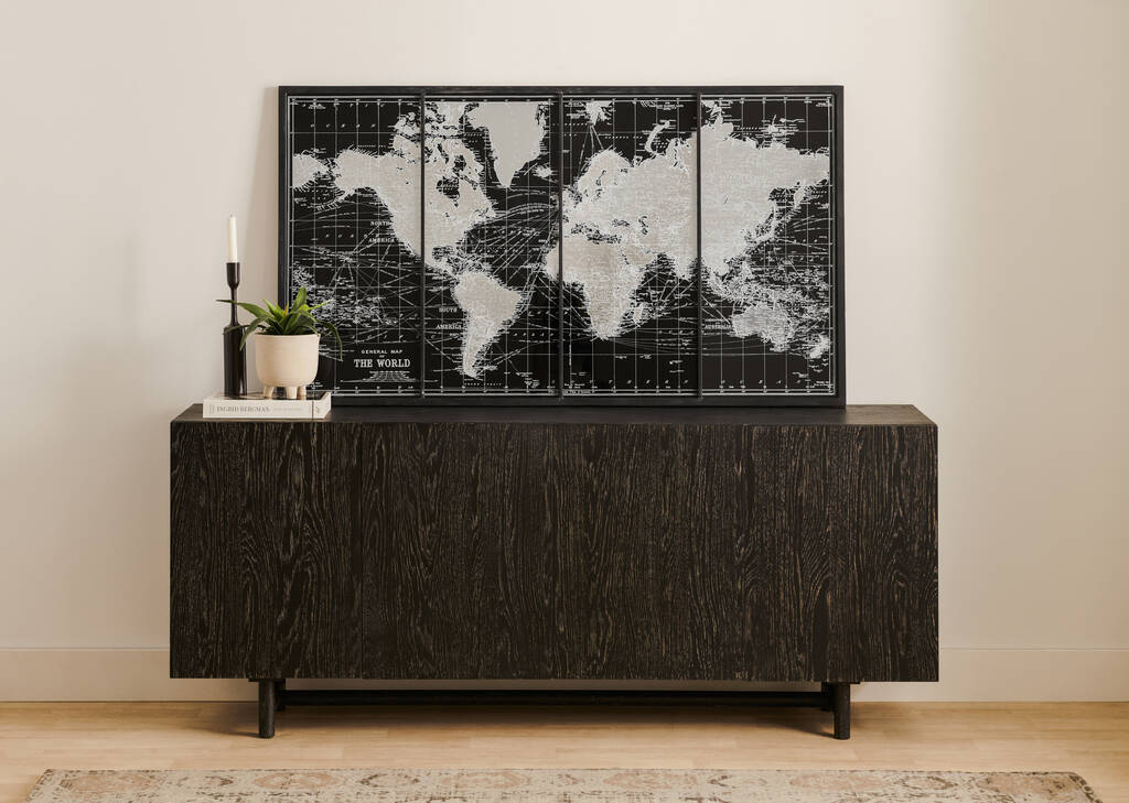 Tableau Mapped Out noir