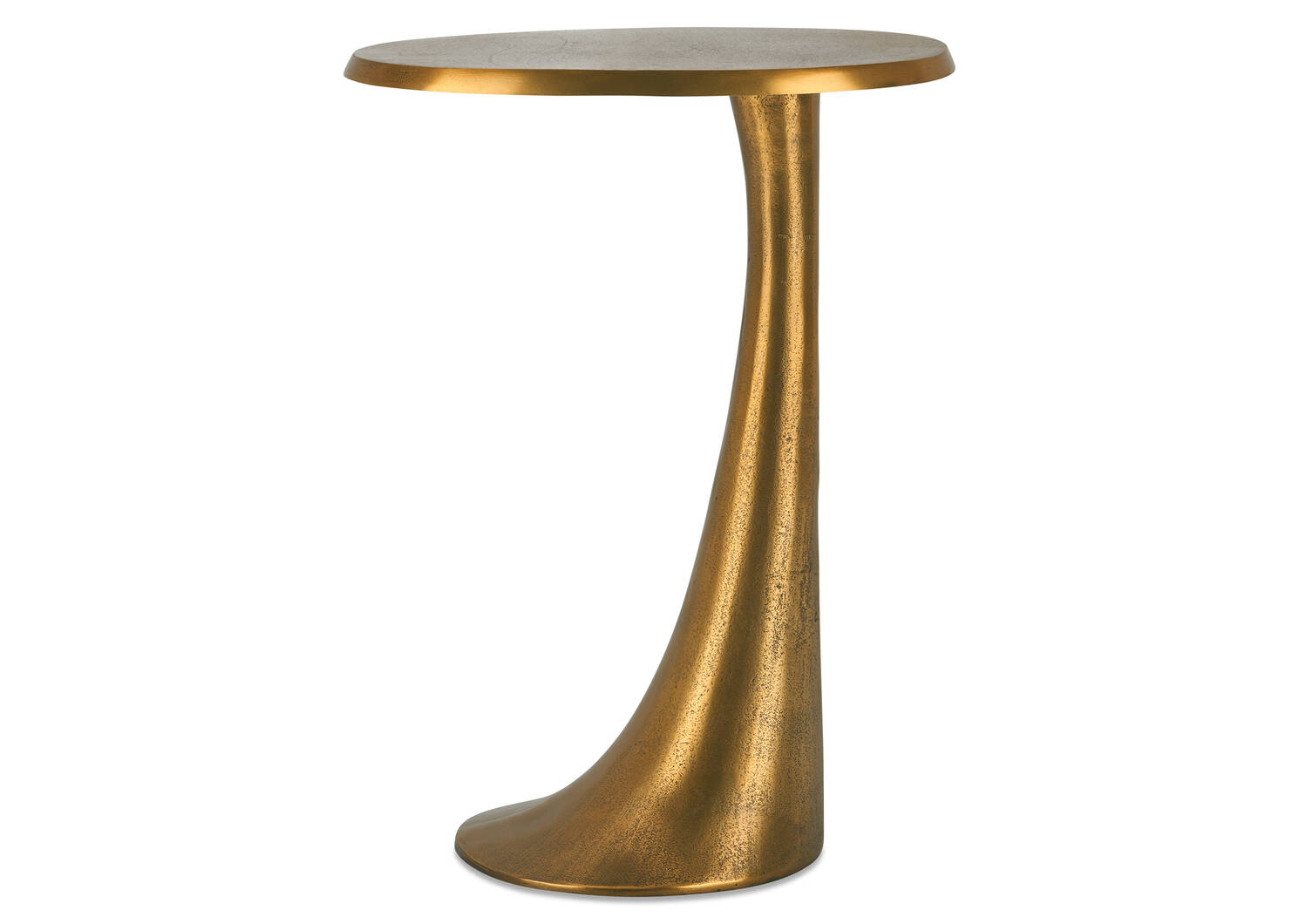 Eliseo Accent Table -Antique Brass