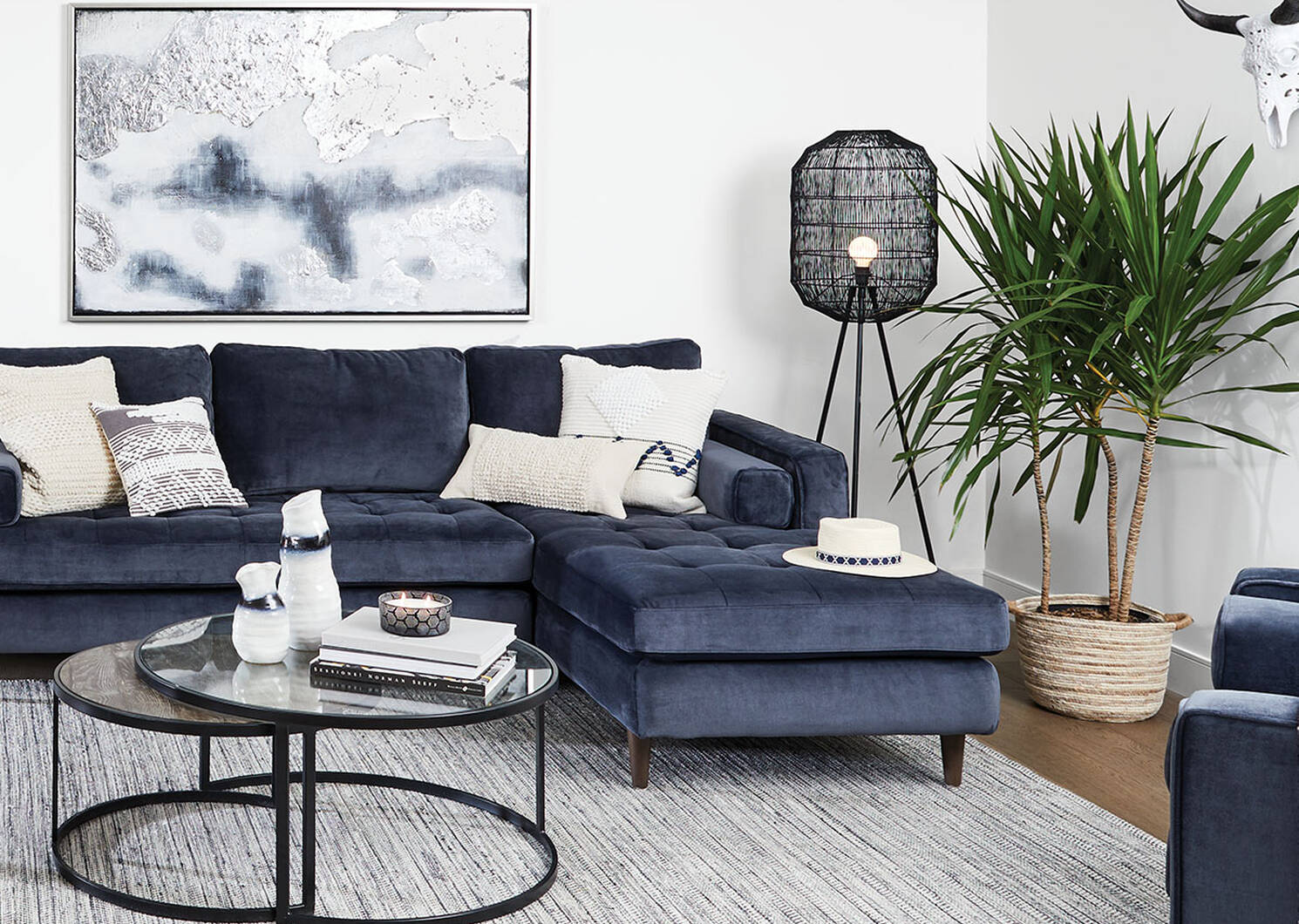 Madera Nesting Coffee Table Set -Oak Bay
