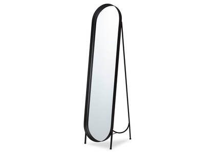 Miroir plein pied Britton noir