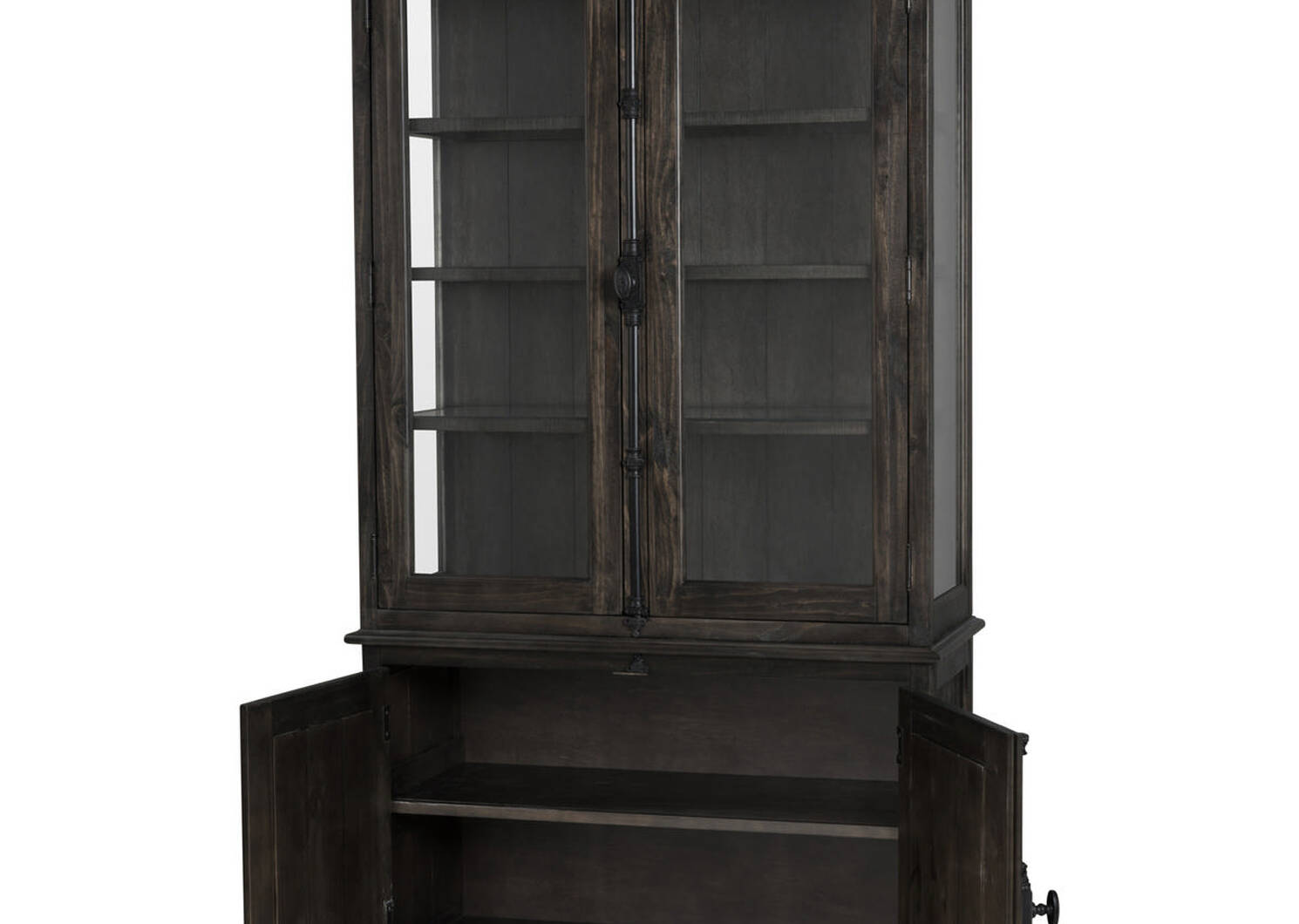 Churchill Display Cabinet -Carob