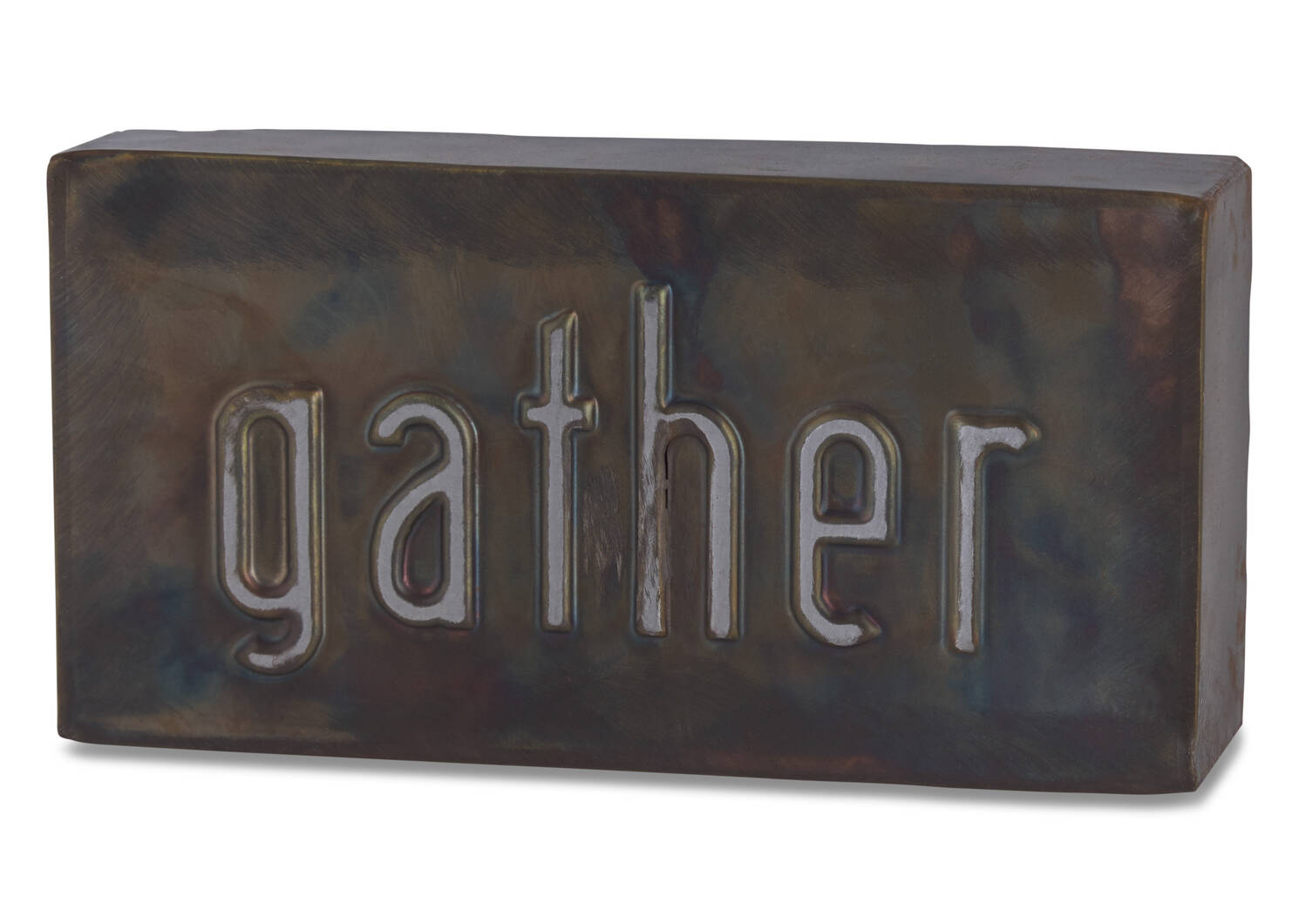 Gather Block Dark Bronze