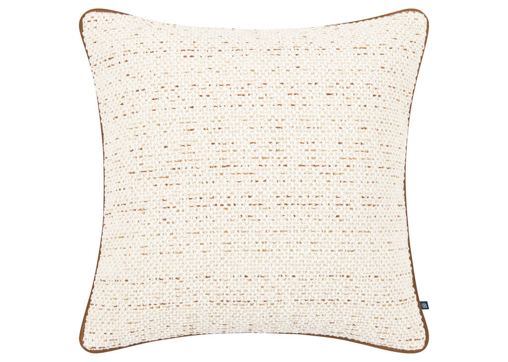 Bandon Pillow 20x20 Ivory/Caramel