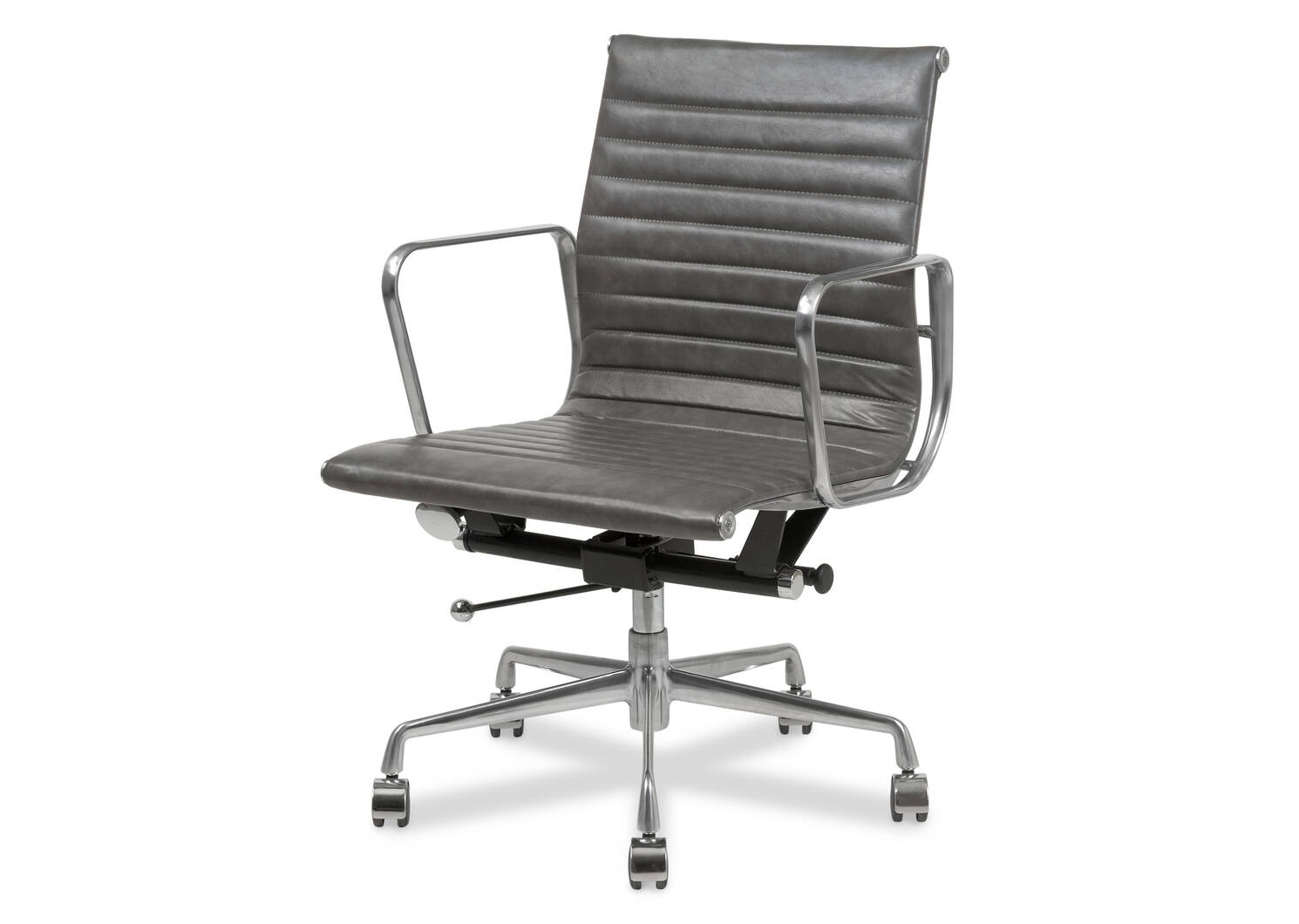 Fauteuil de bureau Swift -gris vintage