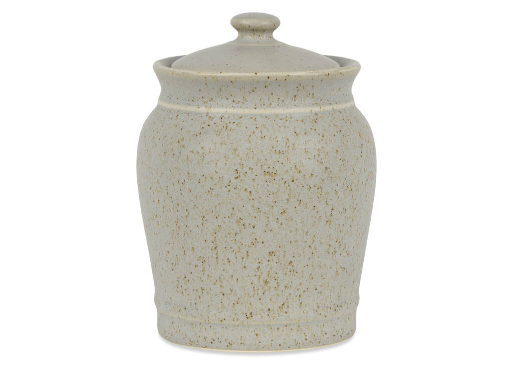 Hollis Ceramic Jar Grey