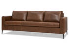 Lucca Custom Leather Sofa
