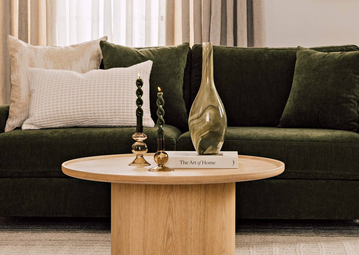 Juno Vase Tall Sage/Woodland