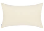 Zeb Cotton Pillow 14x24 Ivory/Brown
