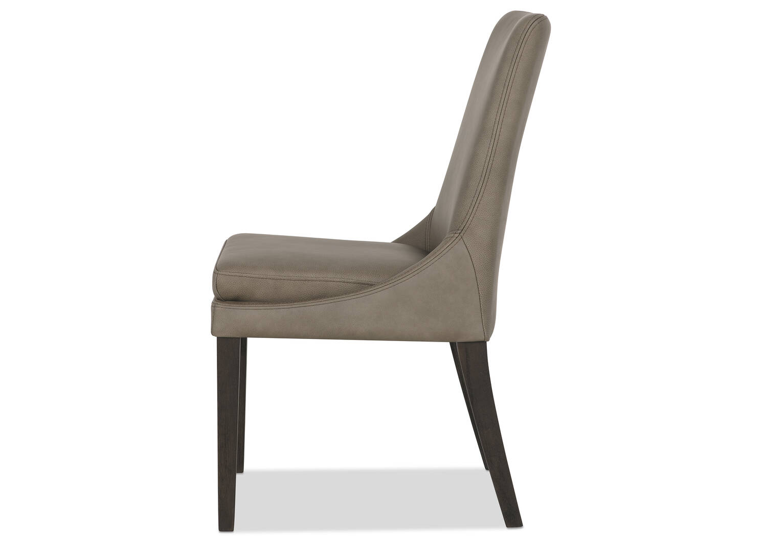 Maurizio Lthr Dining Chair -Torino Ash
