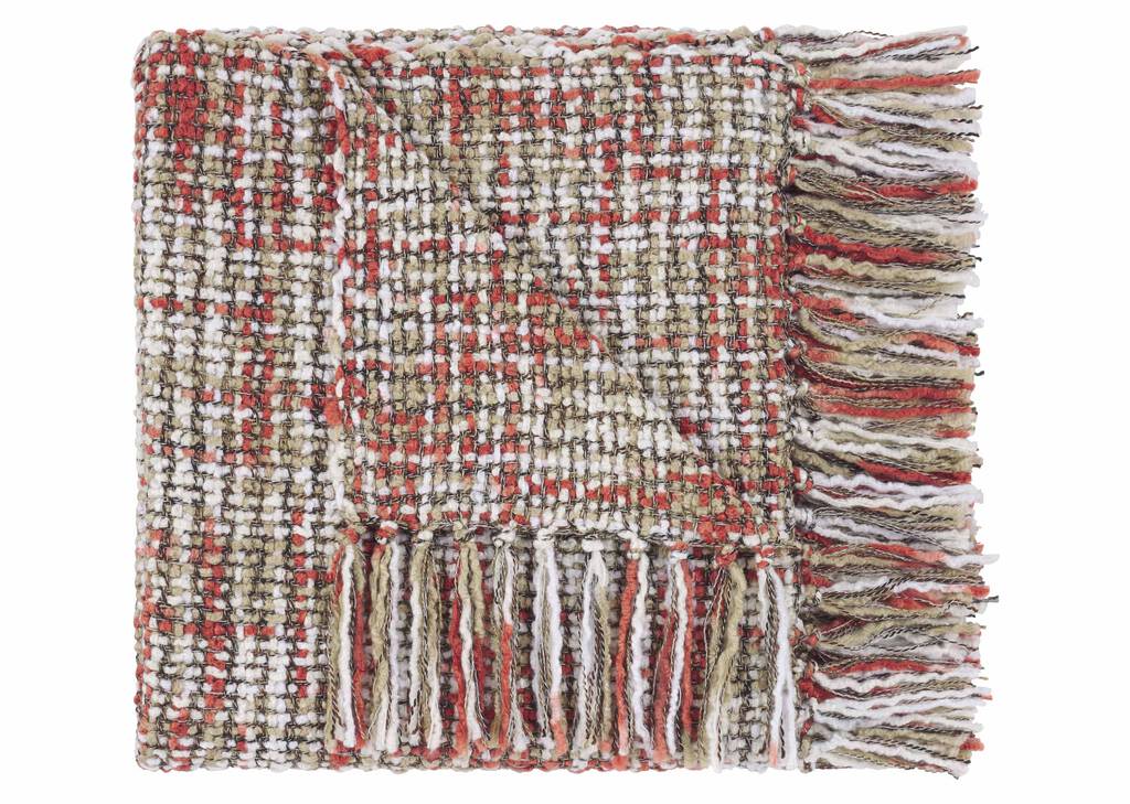 Betina Throw Savanna/Paprika