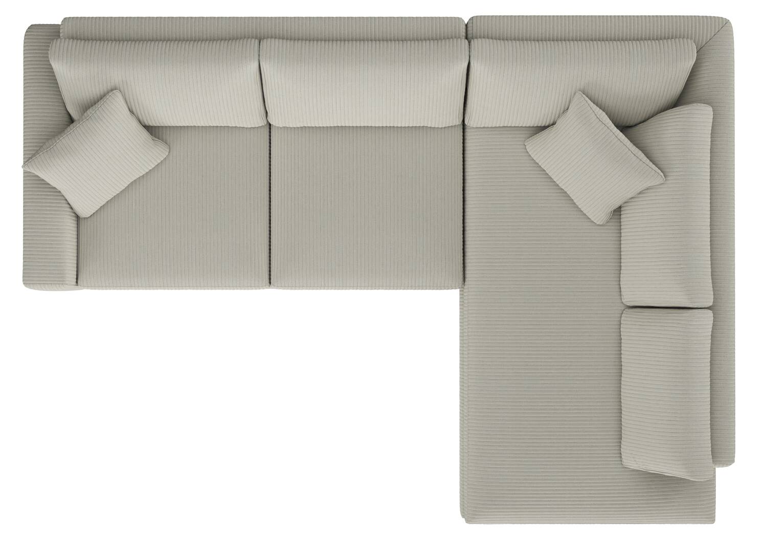 Canapé modulaire Tribeca personnalisé avec dossier retour