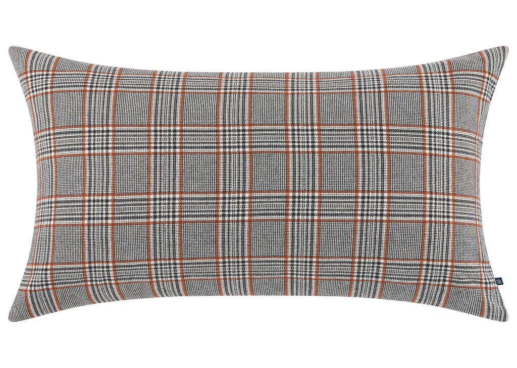 Coussin Morin 12x22 noir/tamarin