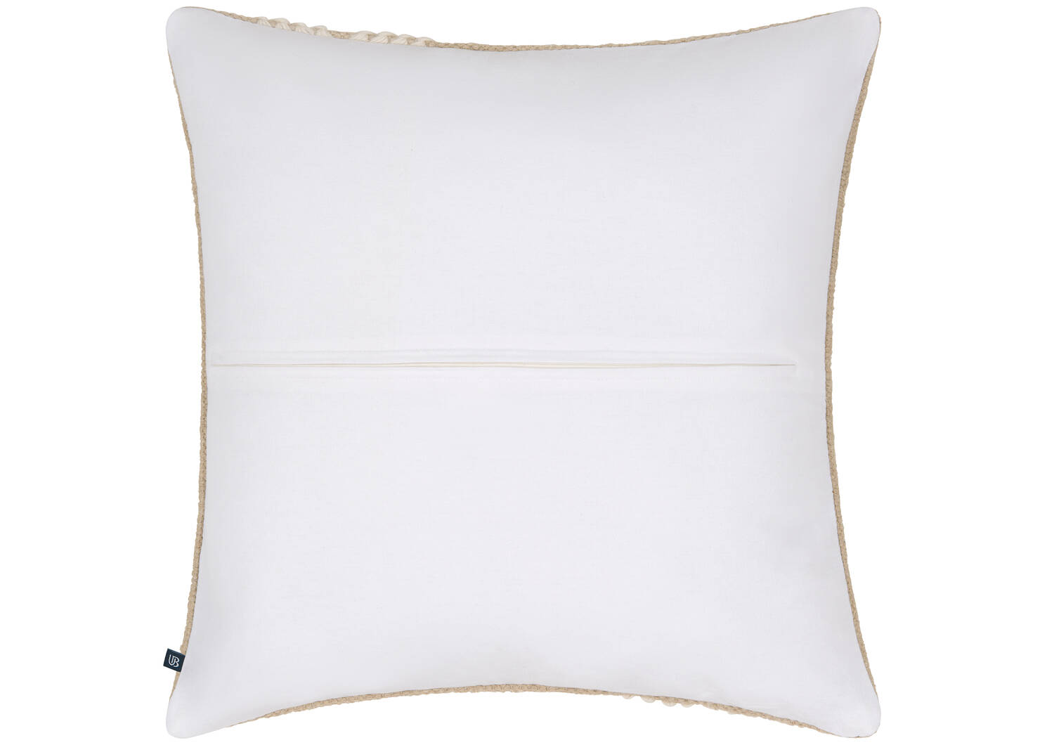 Coussin Almonte 20x20 sable/ivoire