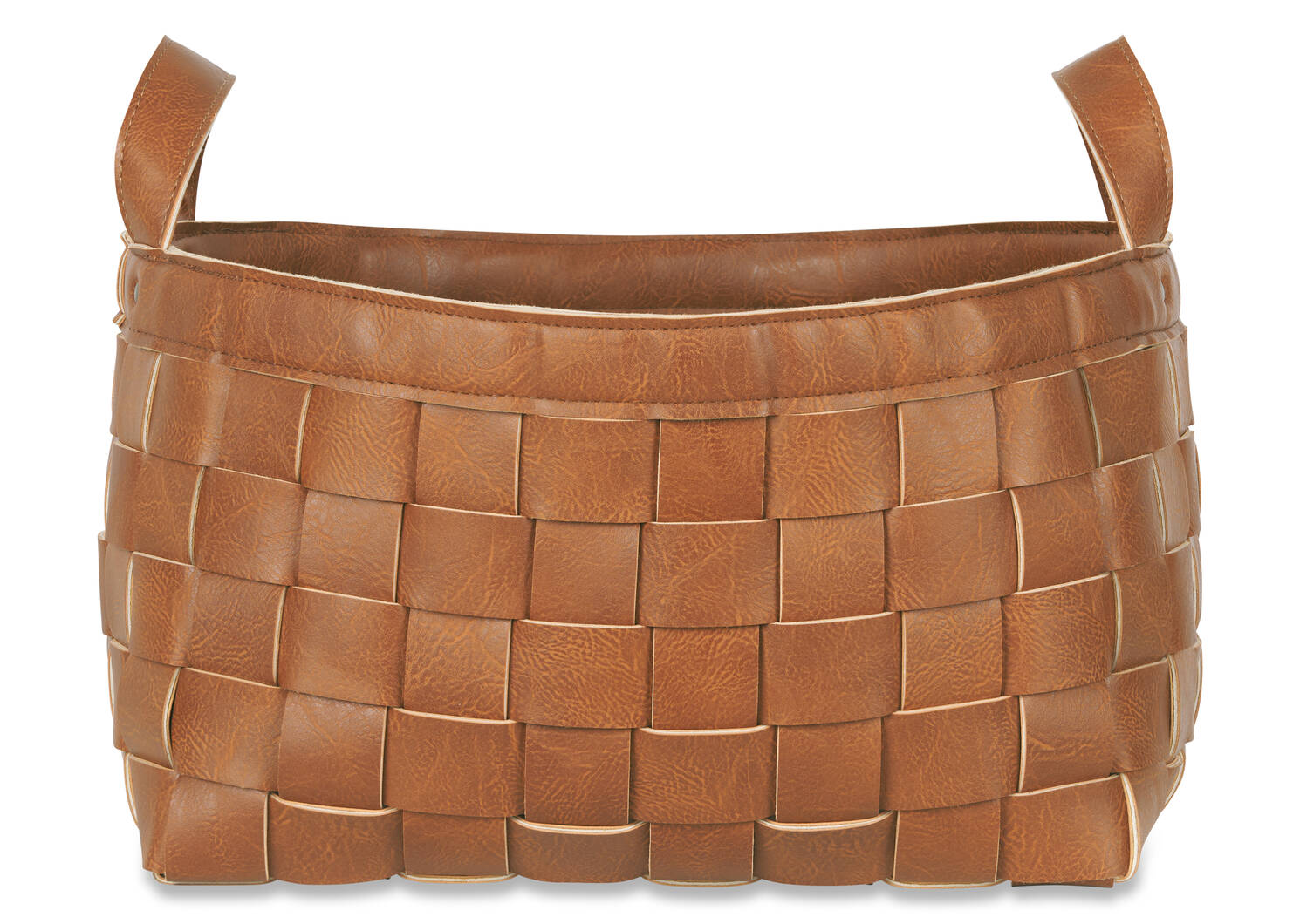 Iona Basket Large Cognac