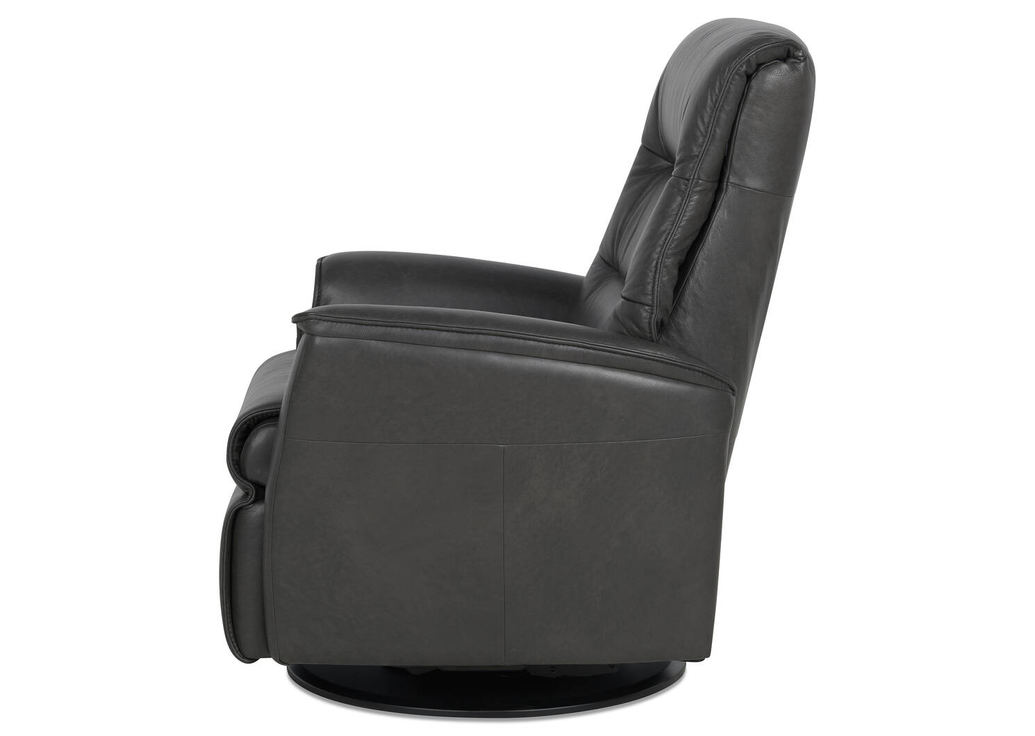 Paramount Leather Recliner -Sol Slate