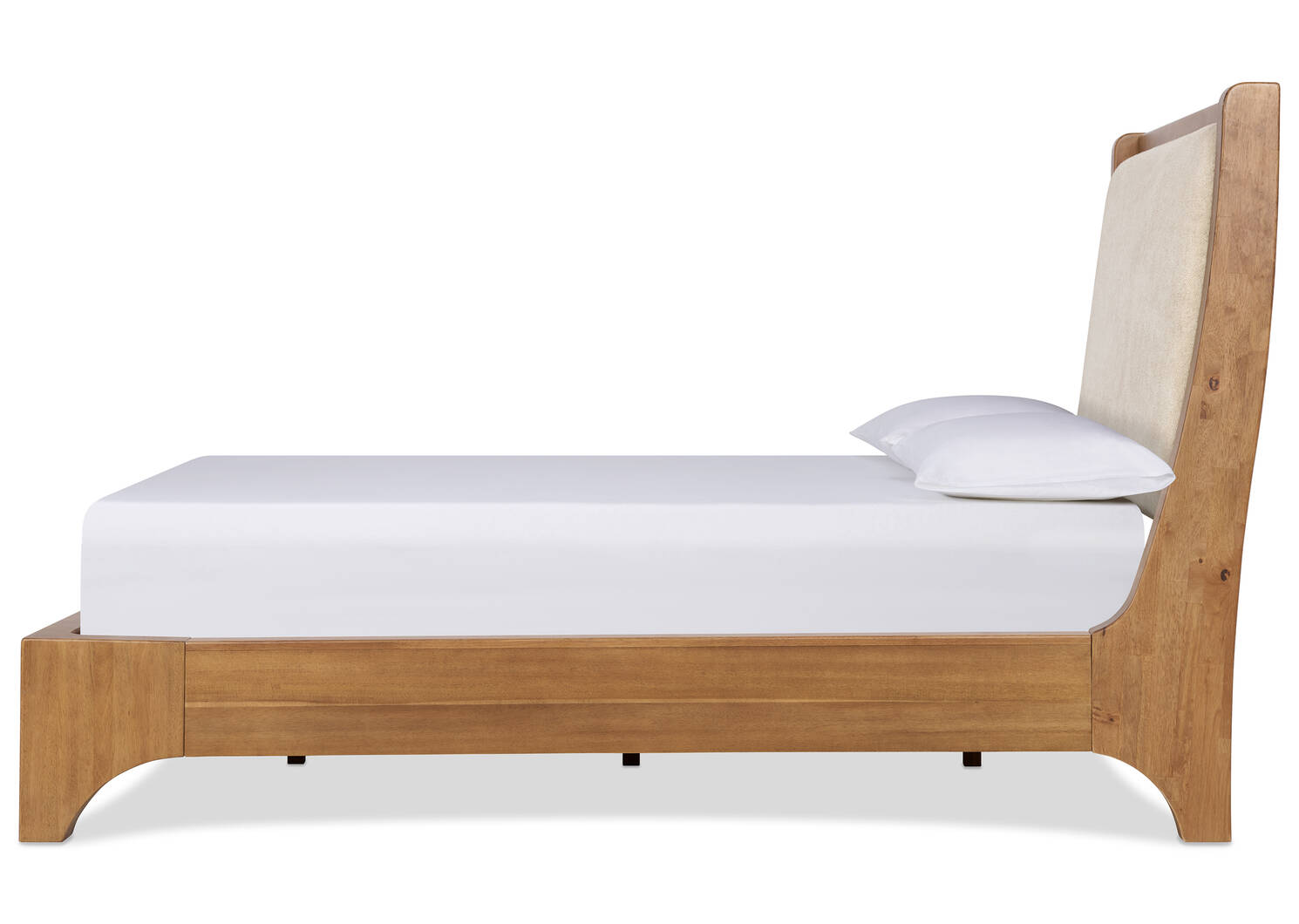 Wardel Bed -Theo Toffee/Arden San, QUEEN