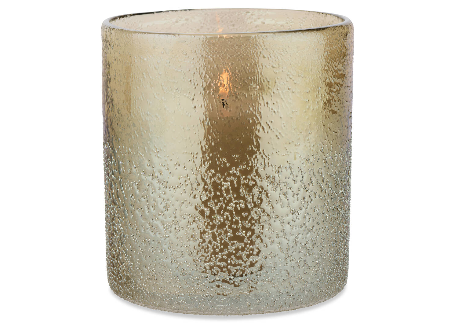 Grand porte-bougie Marta boisé