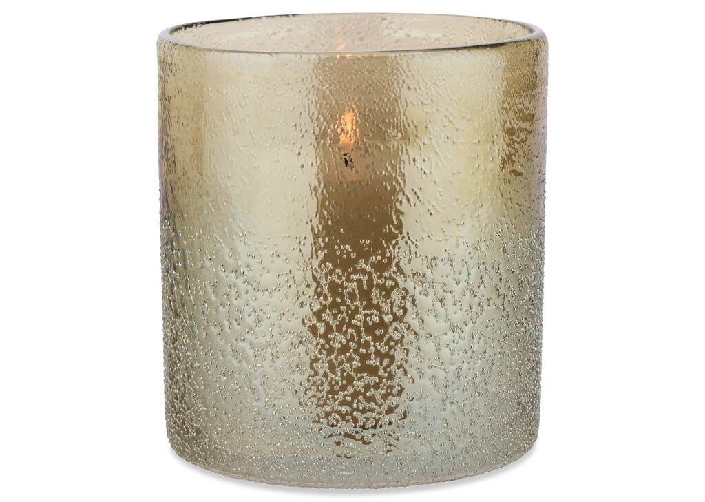 Grand porte-bougie Marta boisé