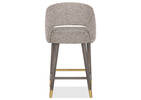 Tabouret Jerusha -Gower terre/caroube