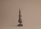 Eira Tree Decor Small Antiqued Brass