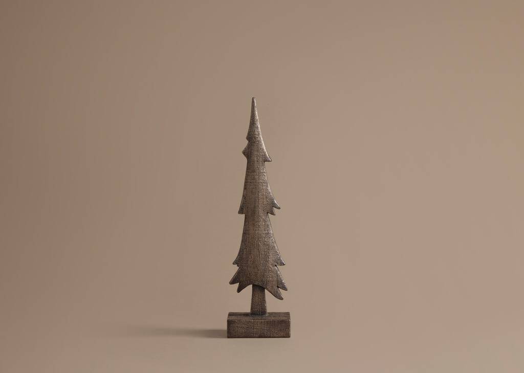 Eira Tree Decor Small Antiqued Brass
