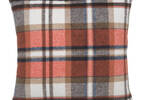 Chalet Plaid Toss 20x20 Orange