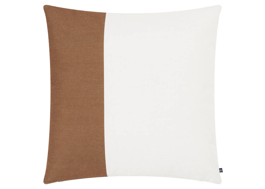 Suvi Block Outdoor Pillow Ivory/Caram